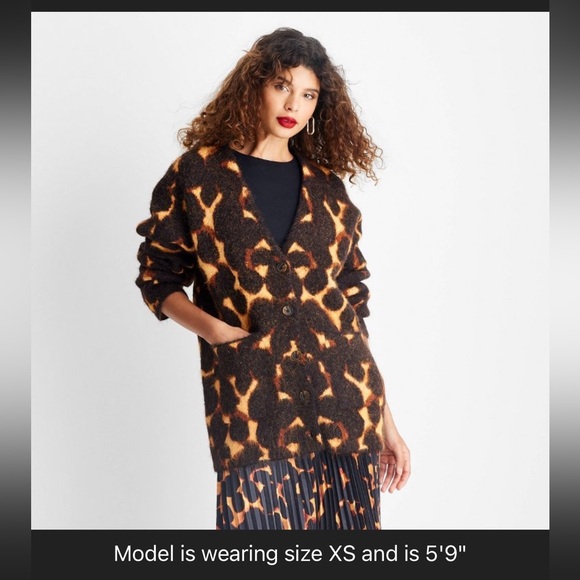 BNWT Target Tortoise Cardigan - Future Collective - size XS - Picture 4 of 5